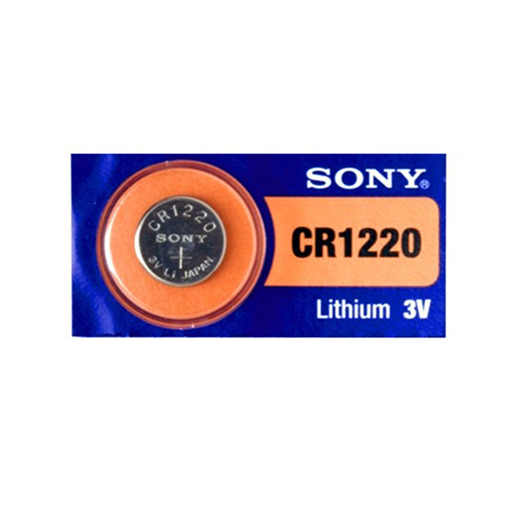 Sony CR1220 Sony Lithium Coin Cell Battery (4795884929124) Sony CR1220 Sony Lithium Coin Cell Battery (4795884929124)
